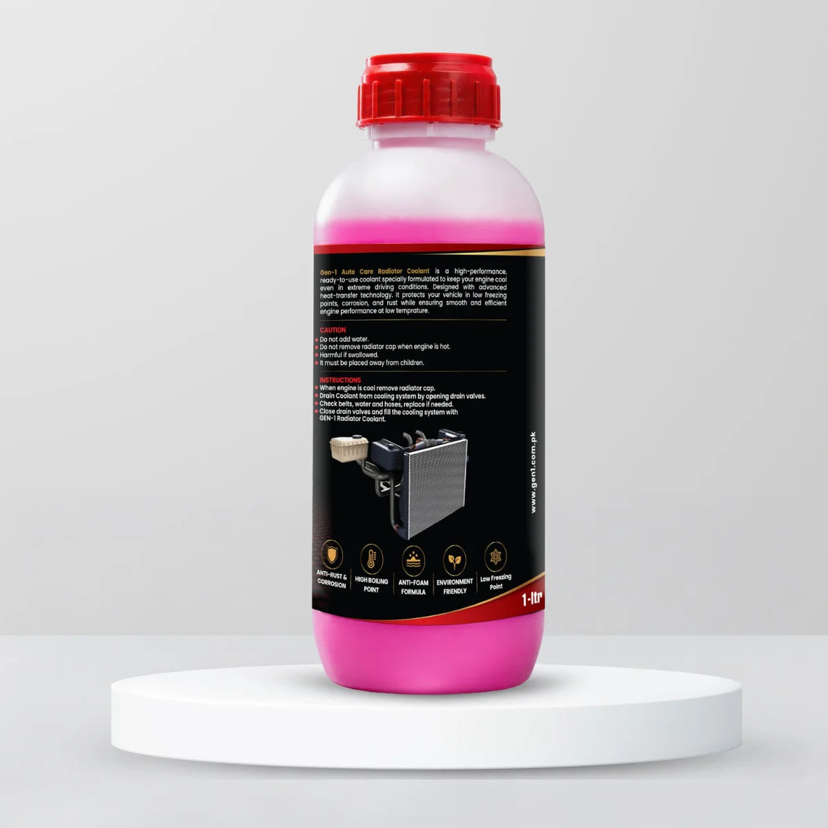 Over Heat Preventive Radiator Coolant Red 1 Litre