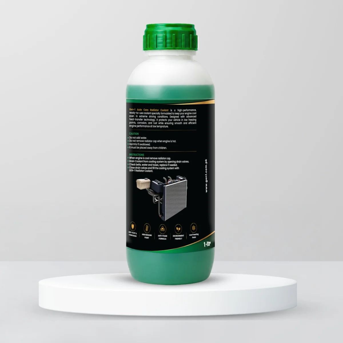 Anti Freeze Radiator Coolant Green 1 Litre